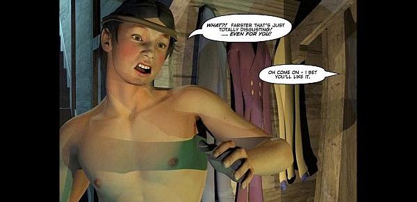  ADVENTURES OF CABIN BOY 3D Gay World Comics
